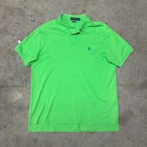 Green with purple pony ralph Lauren Polo